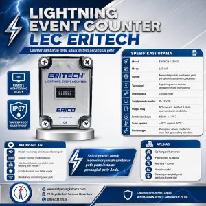 Lightning Event Counter (LEC-IVR): Monitoring Sambaran Petir