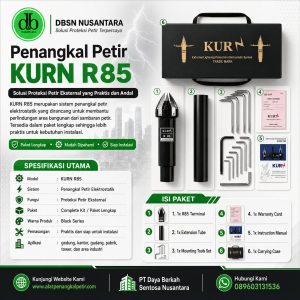 Penangkal Petir KURN 85, Sistem Proteksi Petir Aktif, Teknologi Elektrostatis Non-Radioaktif