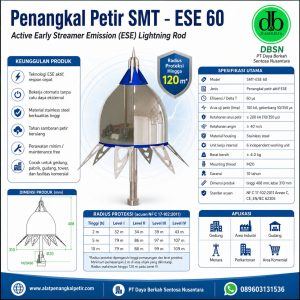 Penangkal Petir Arosctec Radius 120 M