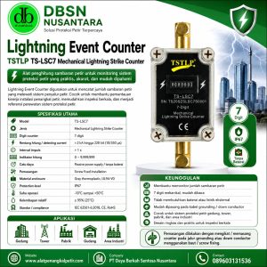 Lightning Strike Counter TS-LSC7: Alat Penghitung Sambaran Petir Akurat dan Tahan Lama untuk Sistem Proteksi Modern