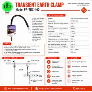 Transient Earth Clamp | Proteksi Lonjakan Petir
