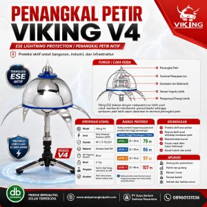 Penangkal Petir Elektrostatis VIKING V4