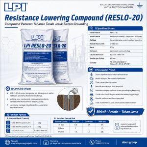 Resistance Lowering Compound (RESLO-20): Menurunkan Nilai Ohm Grounding
