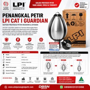 Spesifikasi Teknik LPI CAT 1 Guardian untuk Lapangan Golf dan Vila